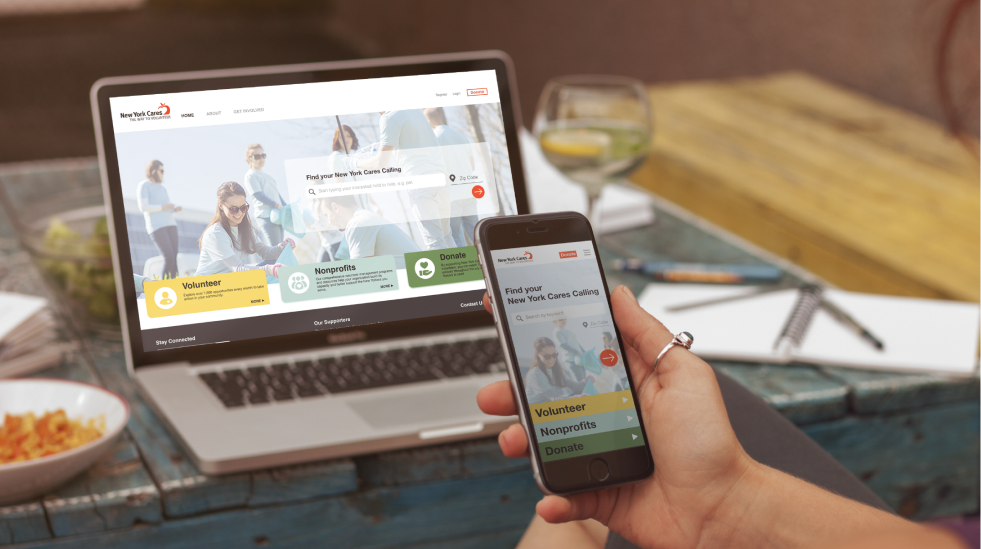 Information Architecture & Usability Testing for New York Cares